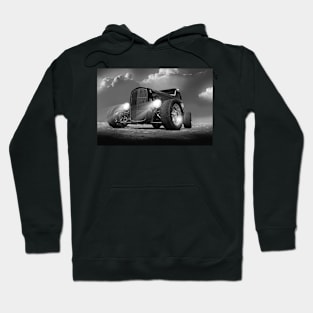 HotRod - 800 PS - black white Hoodie